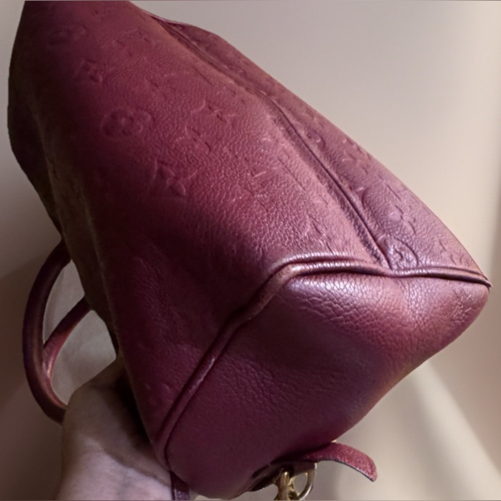 Louis Vuitton Speedy Bandoulière 25 Leather Empriente unbranded Strap & dust Bag - Picture 17 of 17